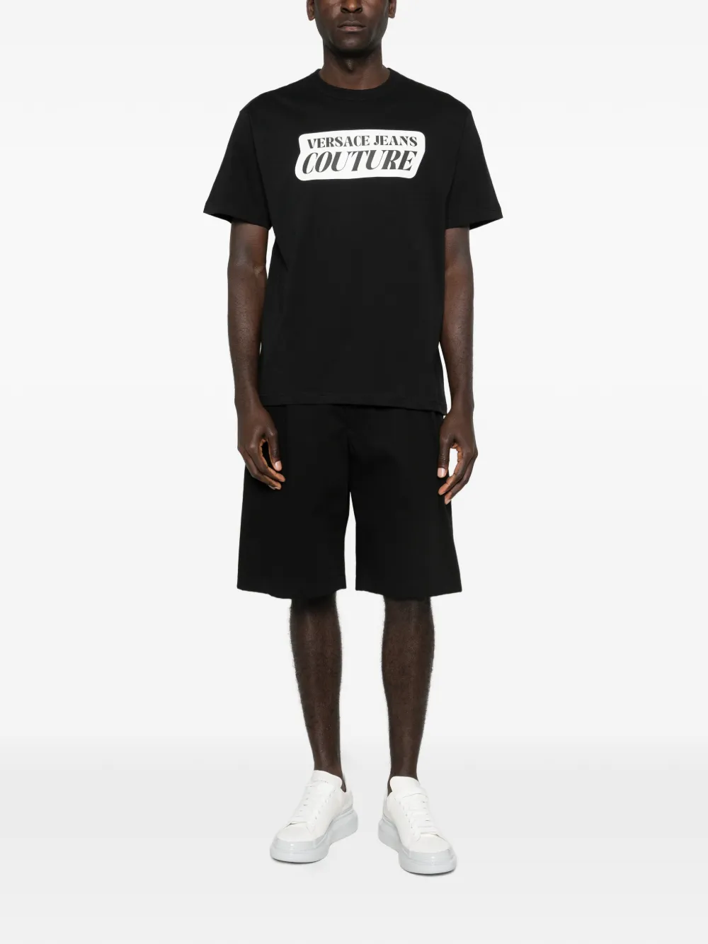 Versace Jeans Couture logo T-shirt - Nero