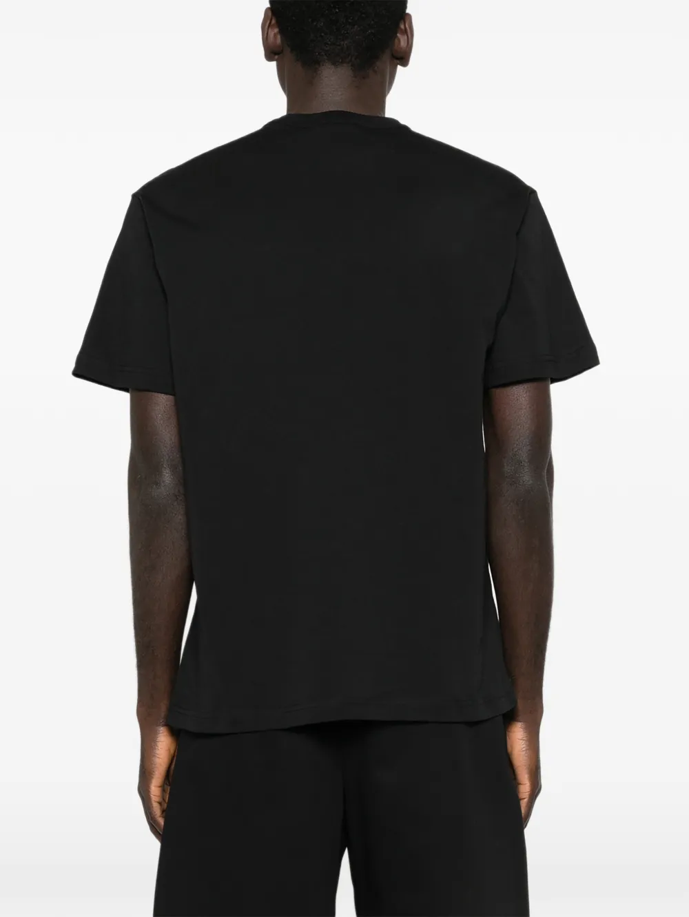 Versace Jeans Couture T-shirt met logo Zwart