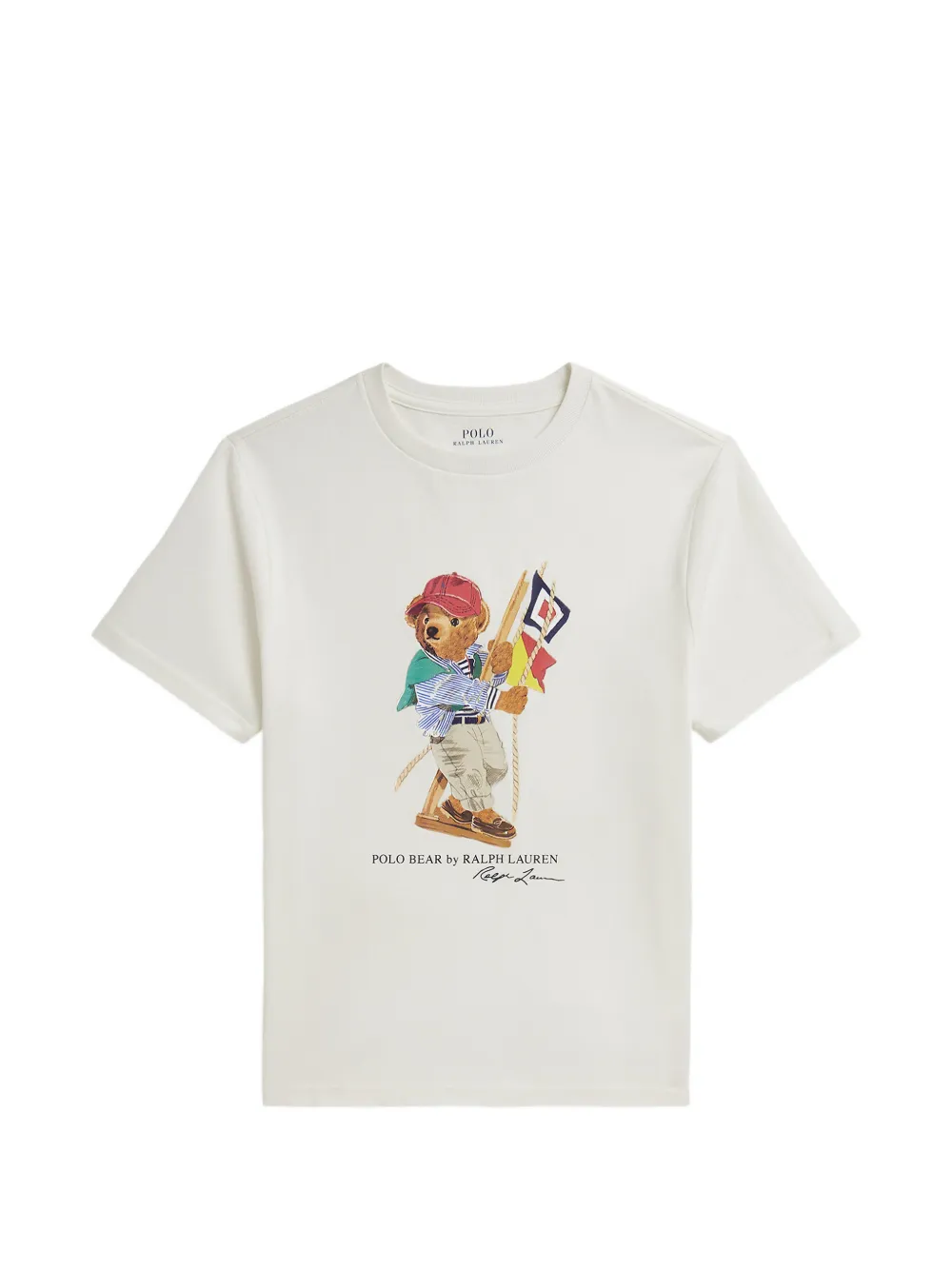 POLO RALPH LAUREN KIDS T-shirt Polo Bear - Bianco