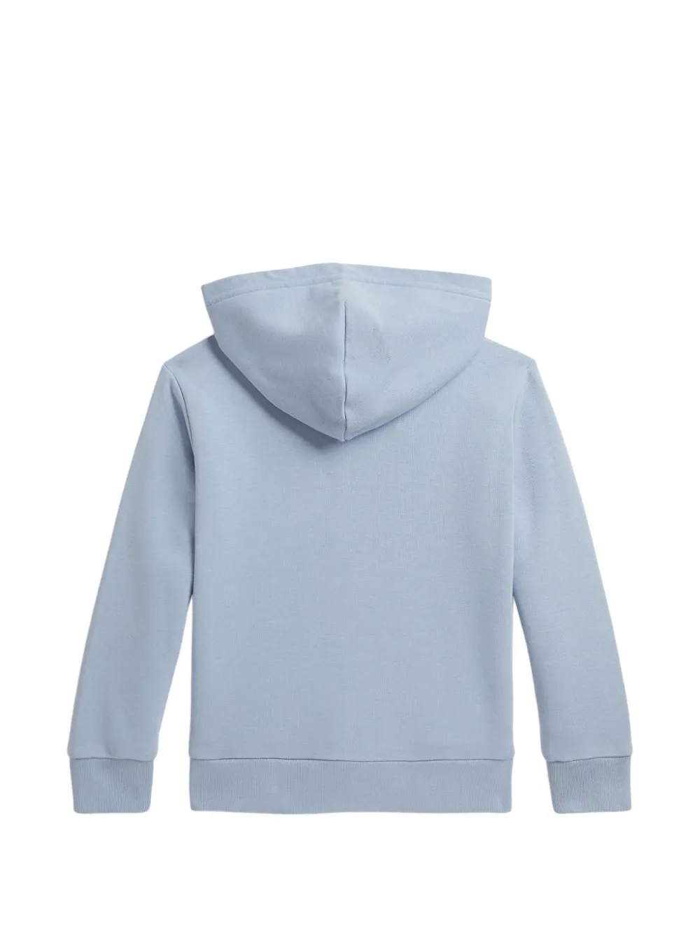 POLO RALPH LAUREN KIDS Hoodie met geborduurd logo en rits Blauw