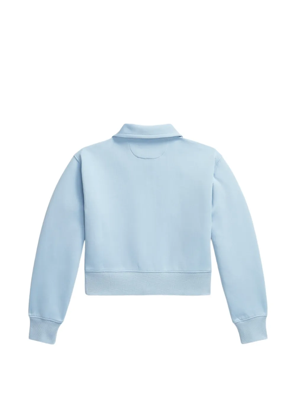 POLO RALPH LAUREN KIDS Sweater met geborduurd logo en kraag Blauw
