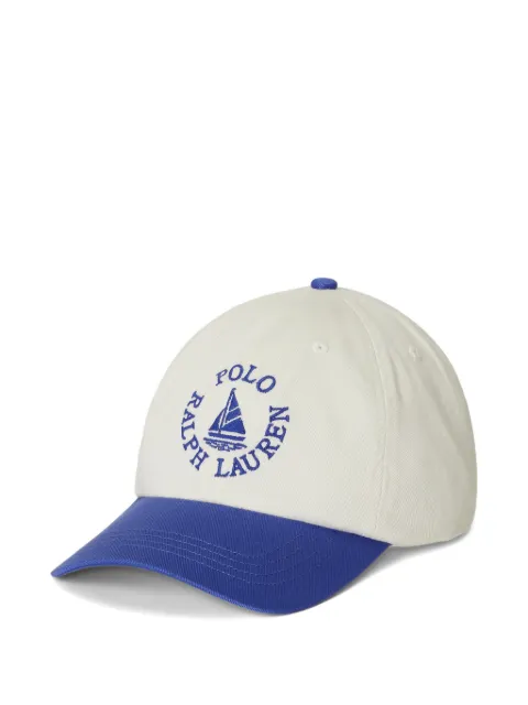 POLO RALPH LAUREN KIDS logo-detail cotton baseball cap