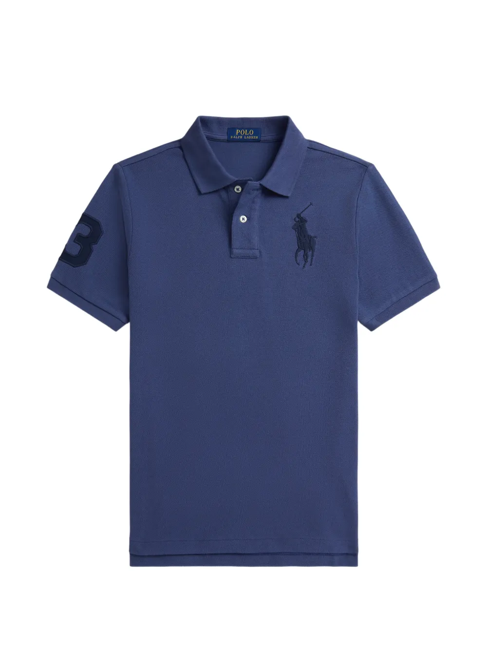 POLO RALPH LAUREN KIDS Polo Big Polo in cotone - Blu