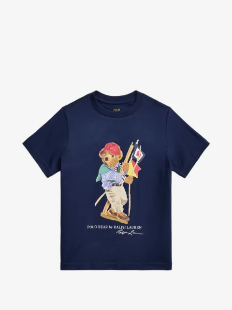 POLO RALPH LAUREN KIDS playera estampada