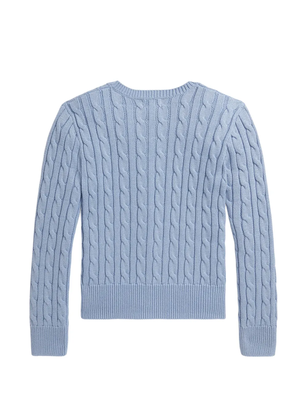 POLO RALPH LAUREN KIDS Kabelgebreid vest Blauw