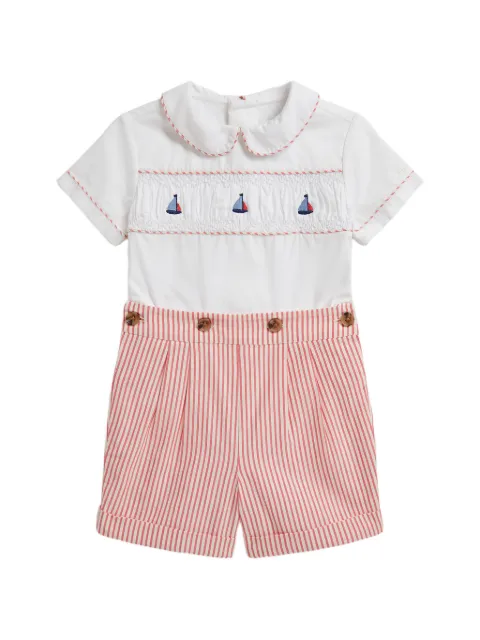 POLO RALPH LAUREN KIDS stribet shortssæt