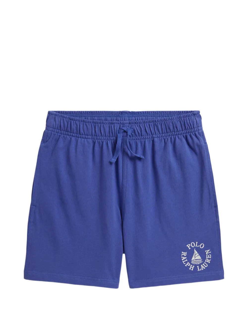 POLO RALPH LAUREN KIDS Shorts met geborduurd logo Blauw