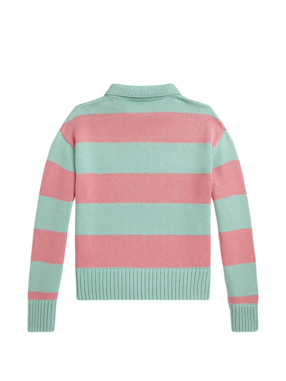  Polo Ralph Lauren Kids Pull à Rayures - Vert 