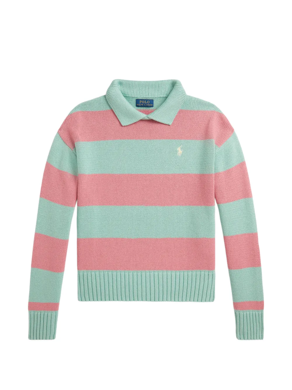 POLO RALPH LAUREN KIDS Maglione a righe - Verde