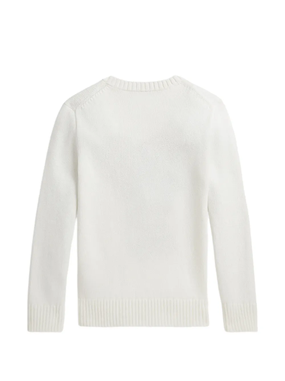 Bear-Embellishment Sweater