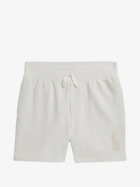 POLO RALPH LAUREN KIDS logo-embroidered shorts