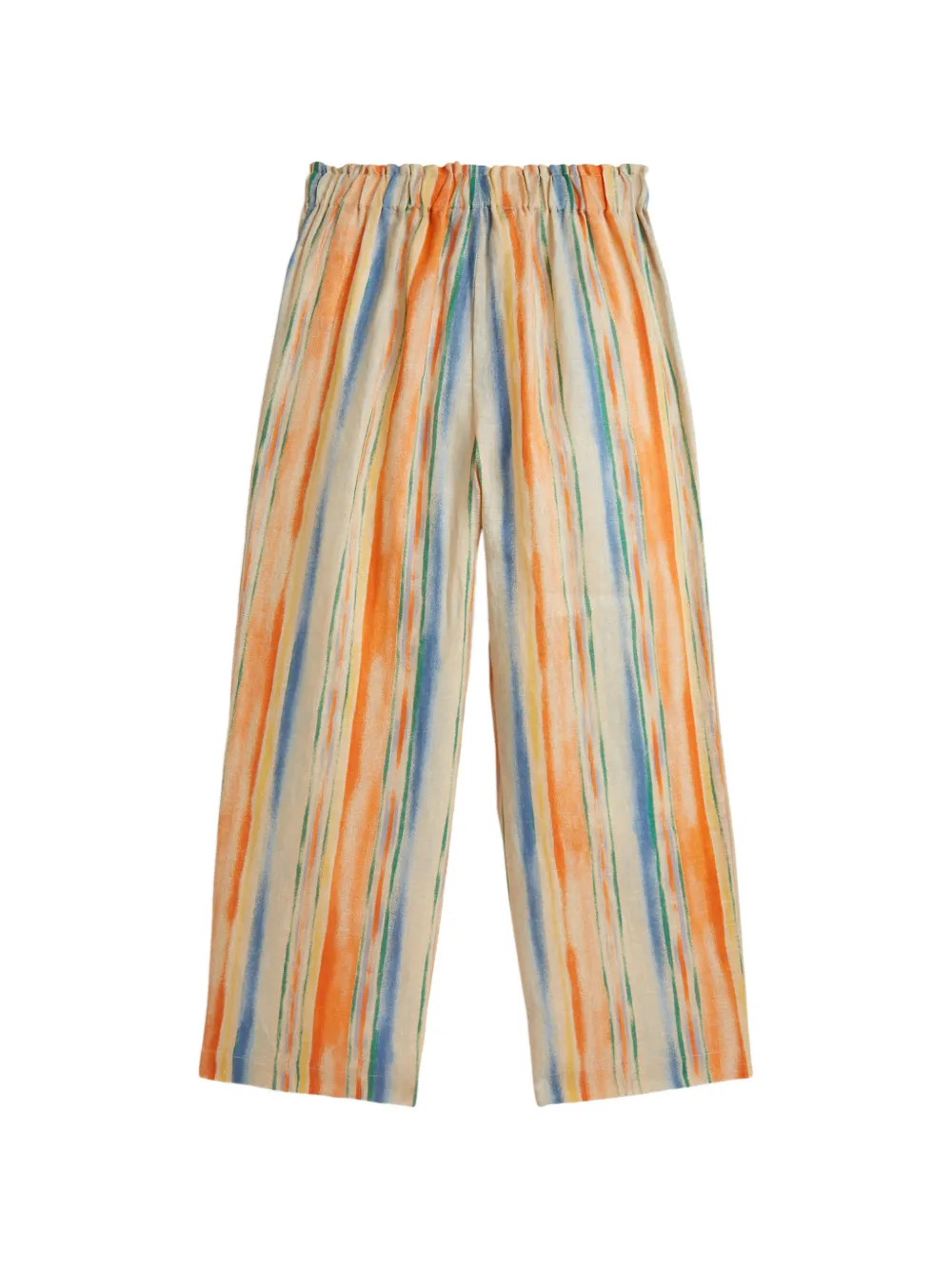  Polo Ralph Lauren Kids Striped-pattern Trousers - Orange 