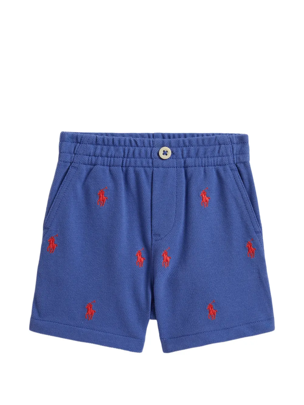 POLO RALPH LAUREN KIDS Shorts con ricamo - Blu