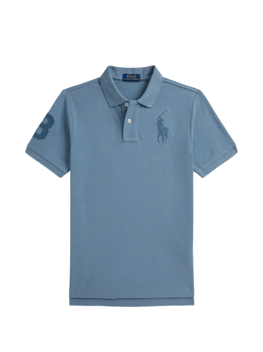 POLO RALPH LAUREN KIDS Polo Big Polo in cotone - Blu