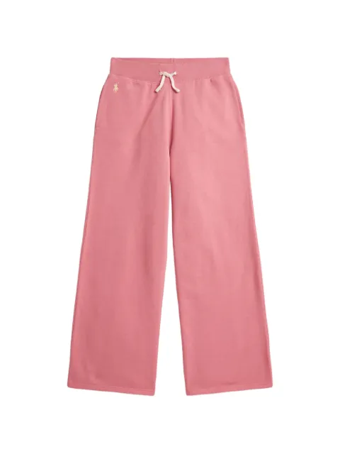 POLO RALPH LAUREN KIDS embroidered drawstring track pants
