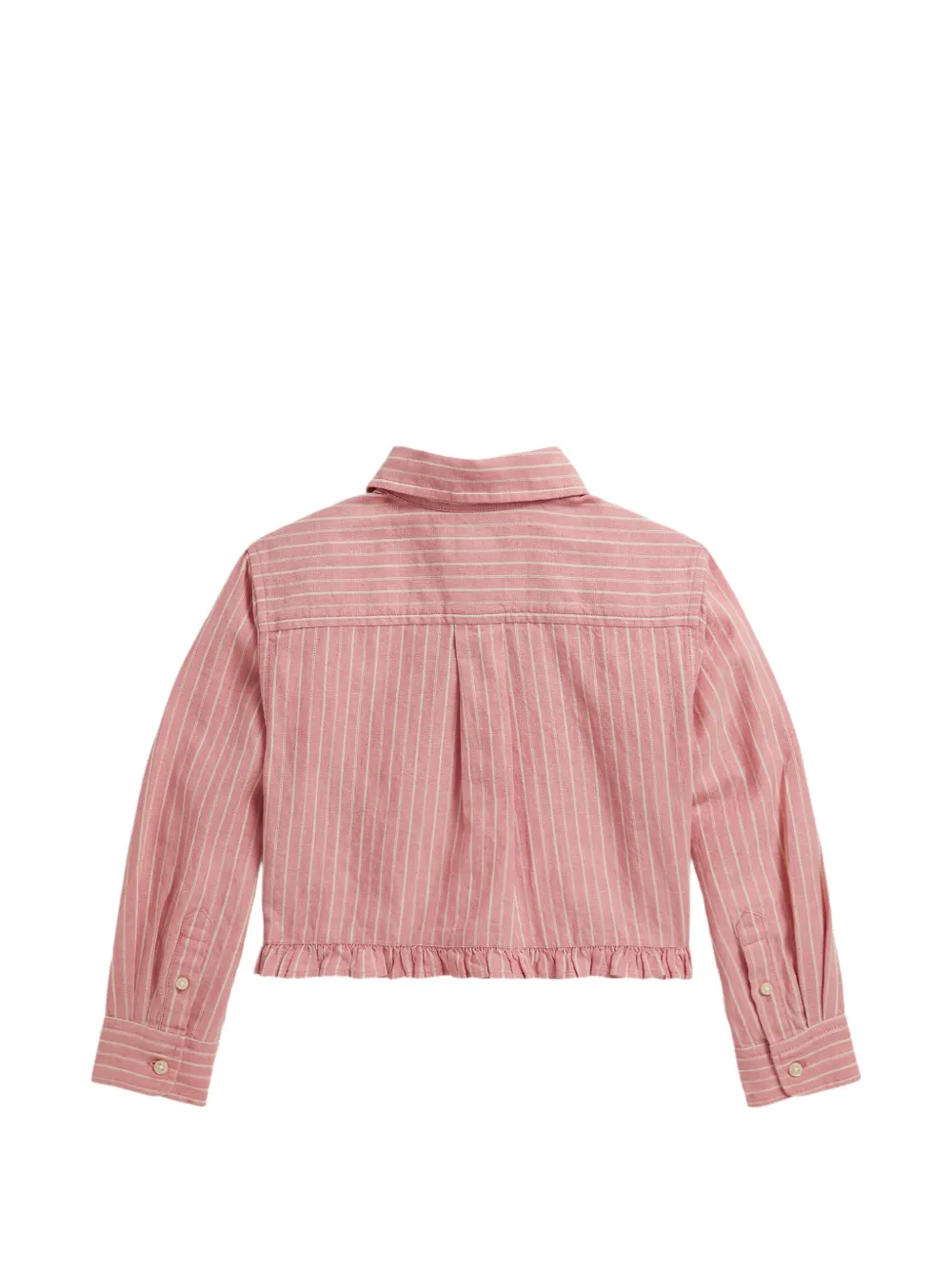 POLO RALPH LAUREN KIDS Shirt met geborduurd logo Roze