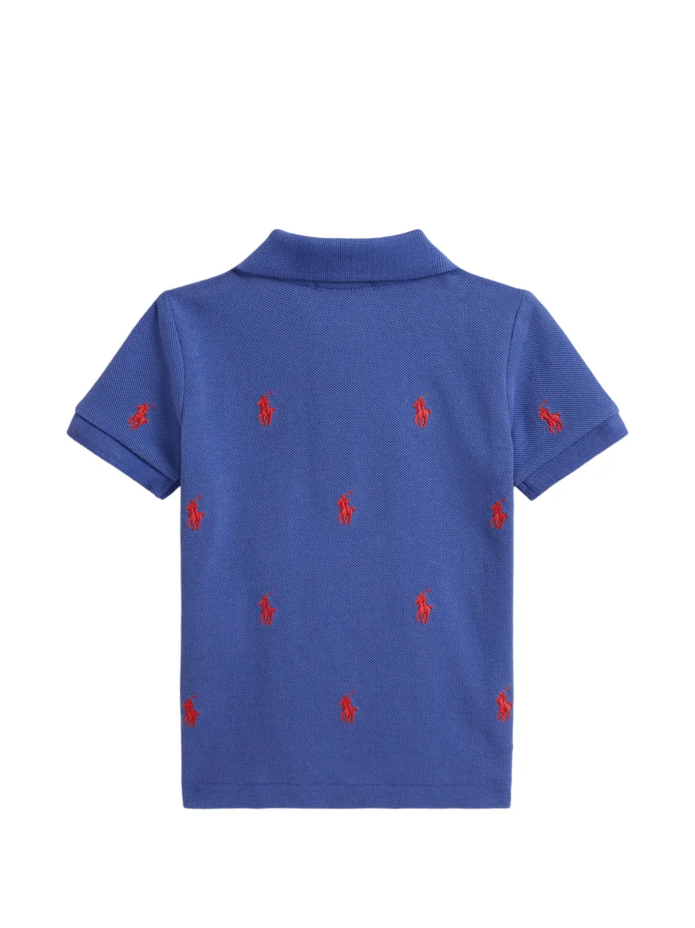 POLO RALPH LAUREN KIDS Poloshirt met geborduurd logo Blauw