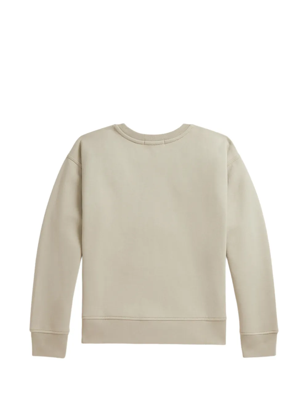 POLO RALPH LAUREN KIDS Sweater met geborduurd logo Beige