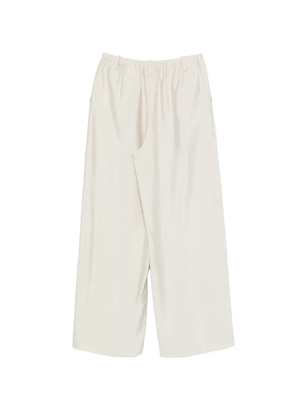 Alysi Broek met elastische tailleband Beige