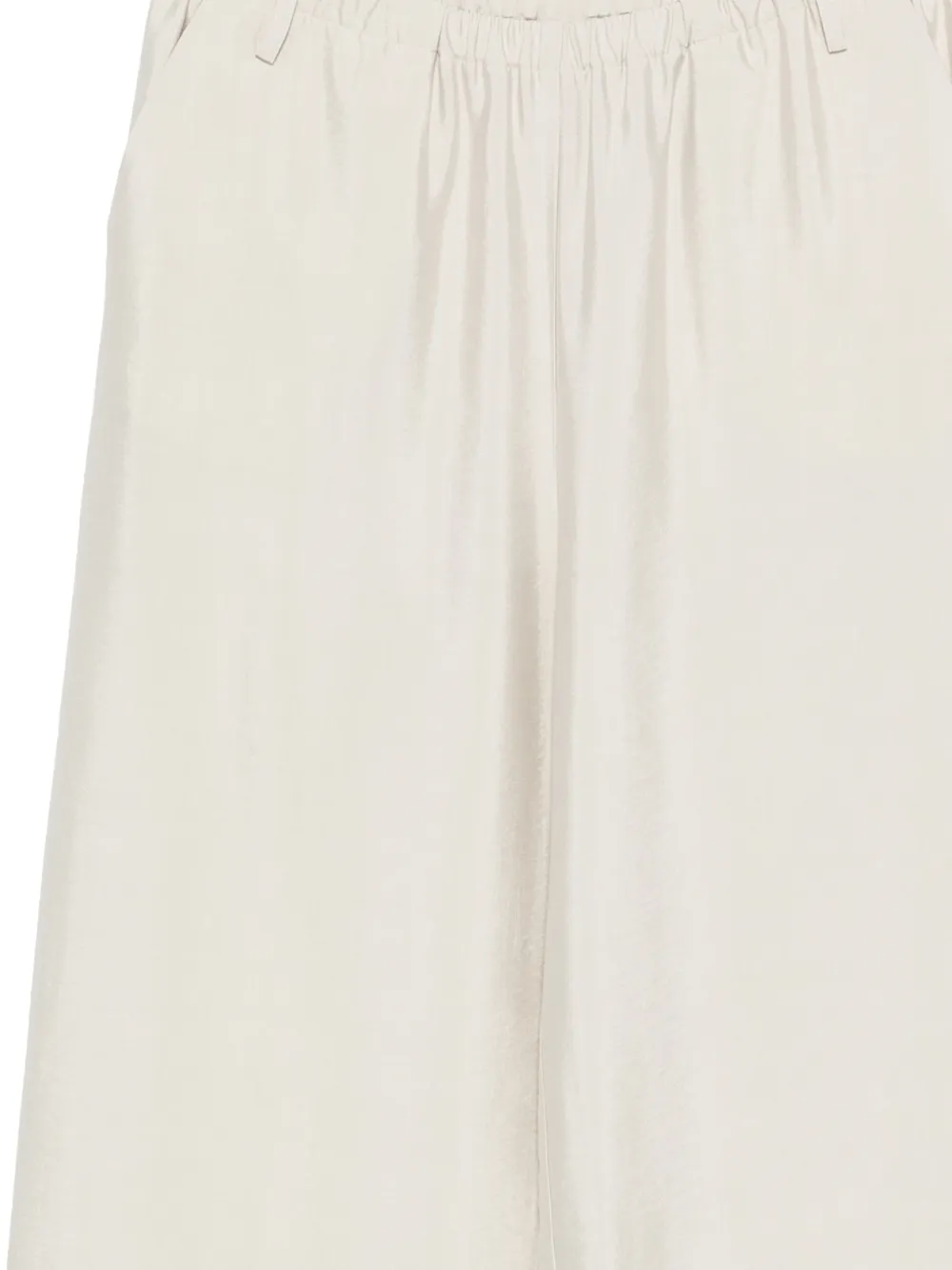 Alysi Broek met elastische tailleband Beige