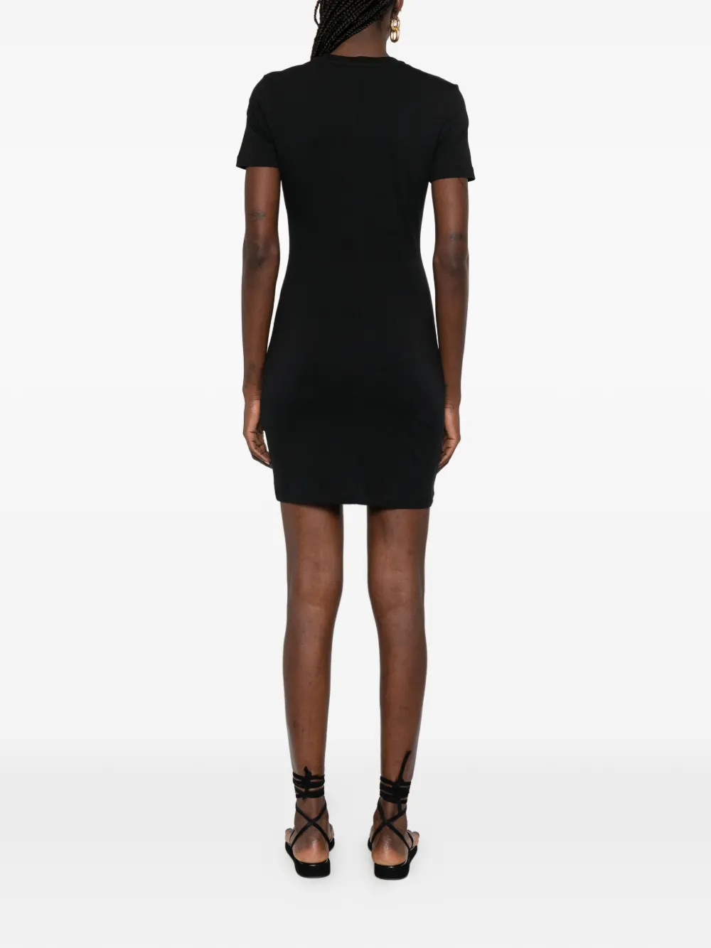 Just Cavalli Mini-jurk verfraaid met logo Zwart