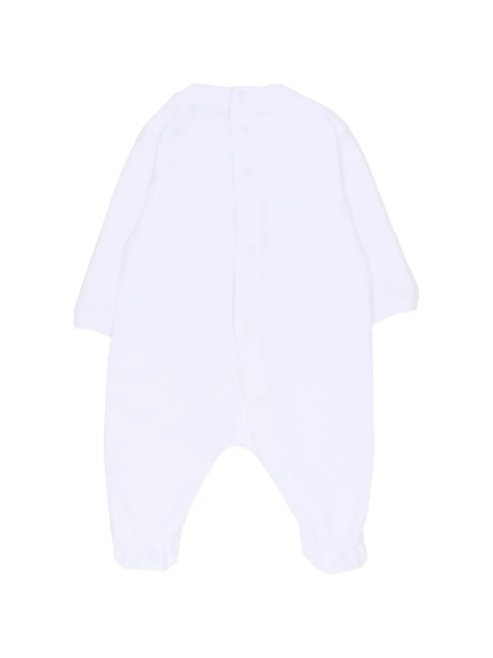 Moschino Kids Babypakje met logoprint Wit