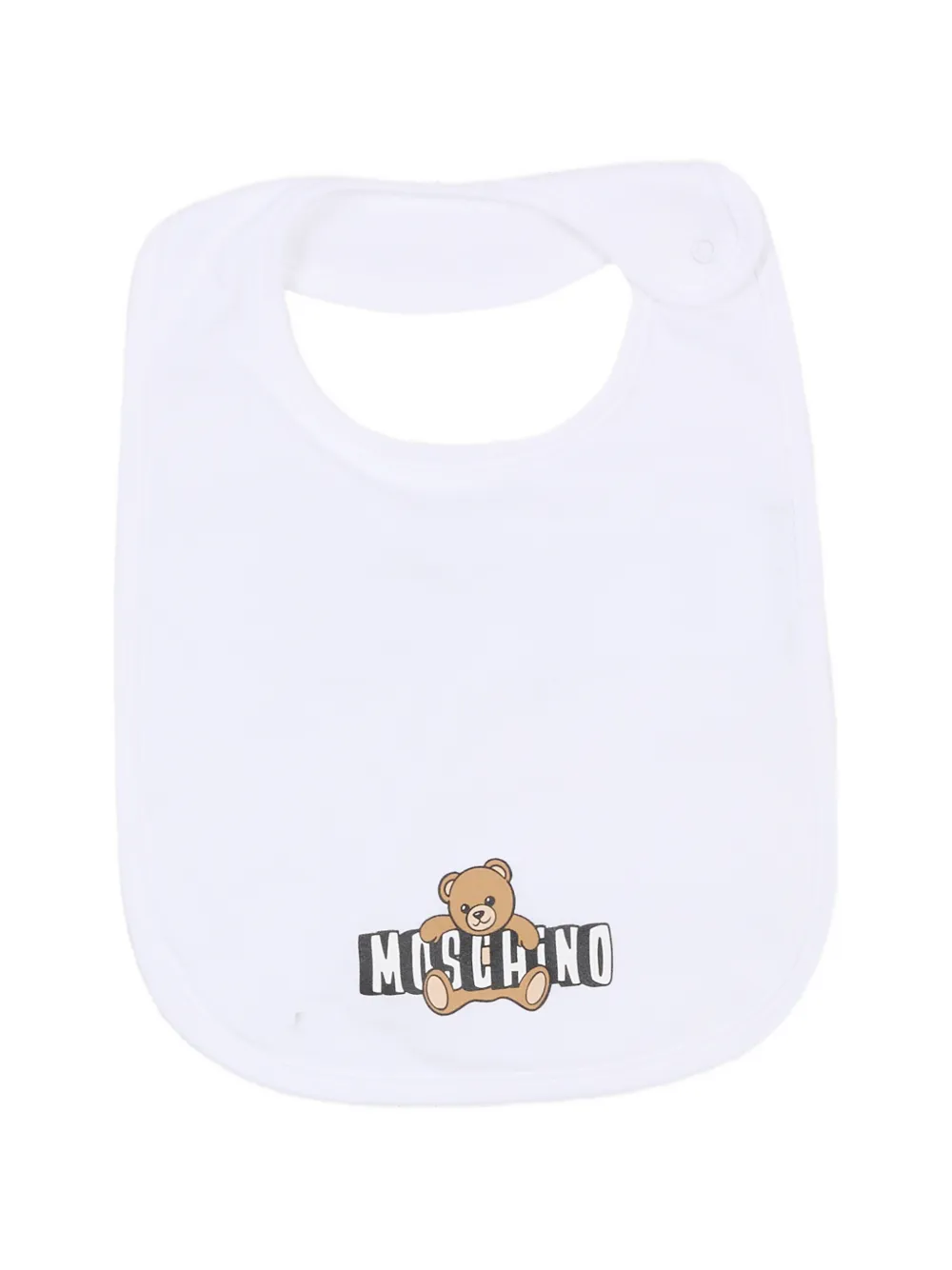 Moschino Kids Babypakje met logoprint Wit