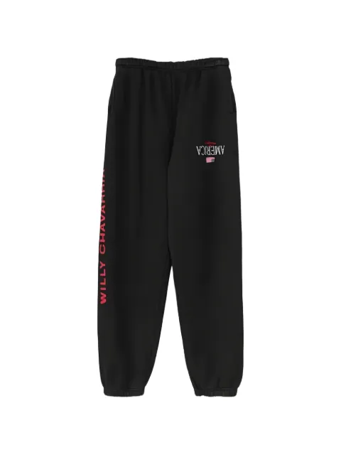 Willy Chavarria Welcome To America track pants 