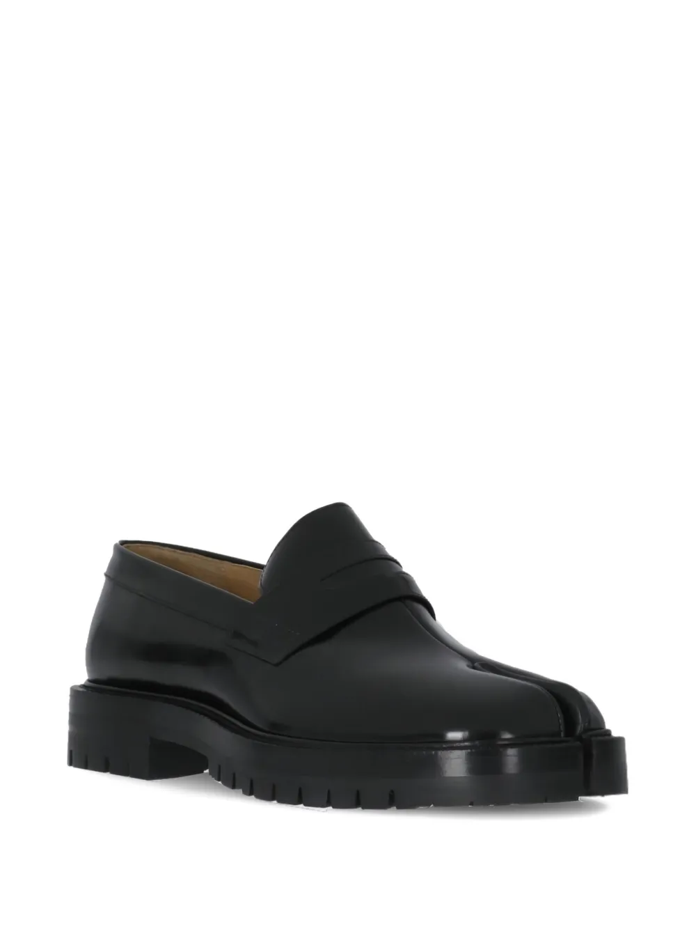 Maison Margiela Tabi lug-sole split-toe flats - Nero