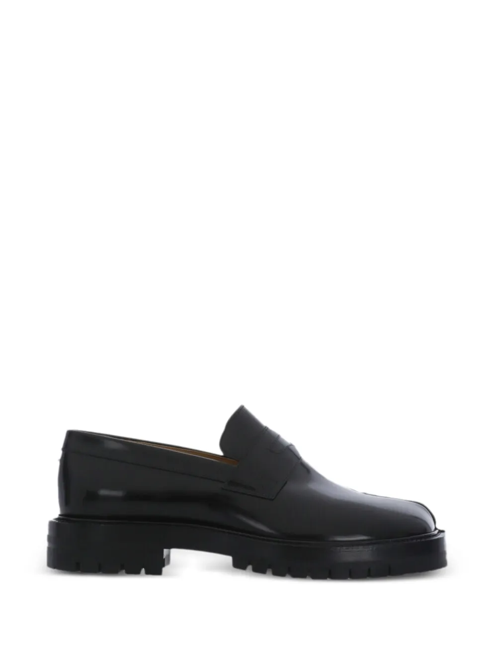 Maison Margiela Tabi lug-sole split-toe flats - Nero