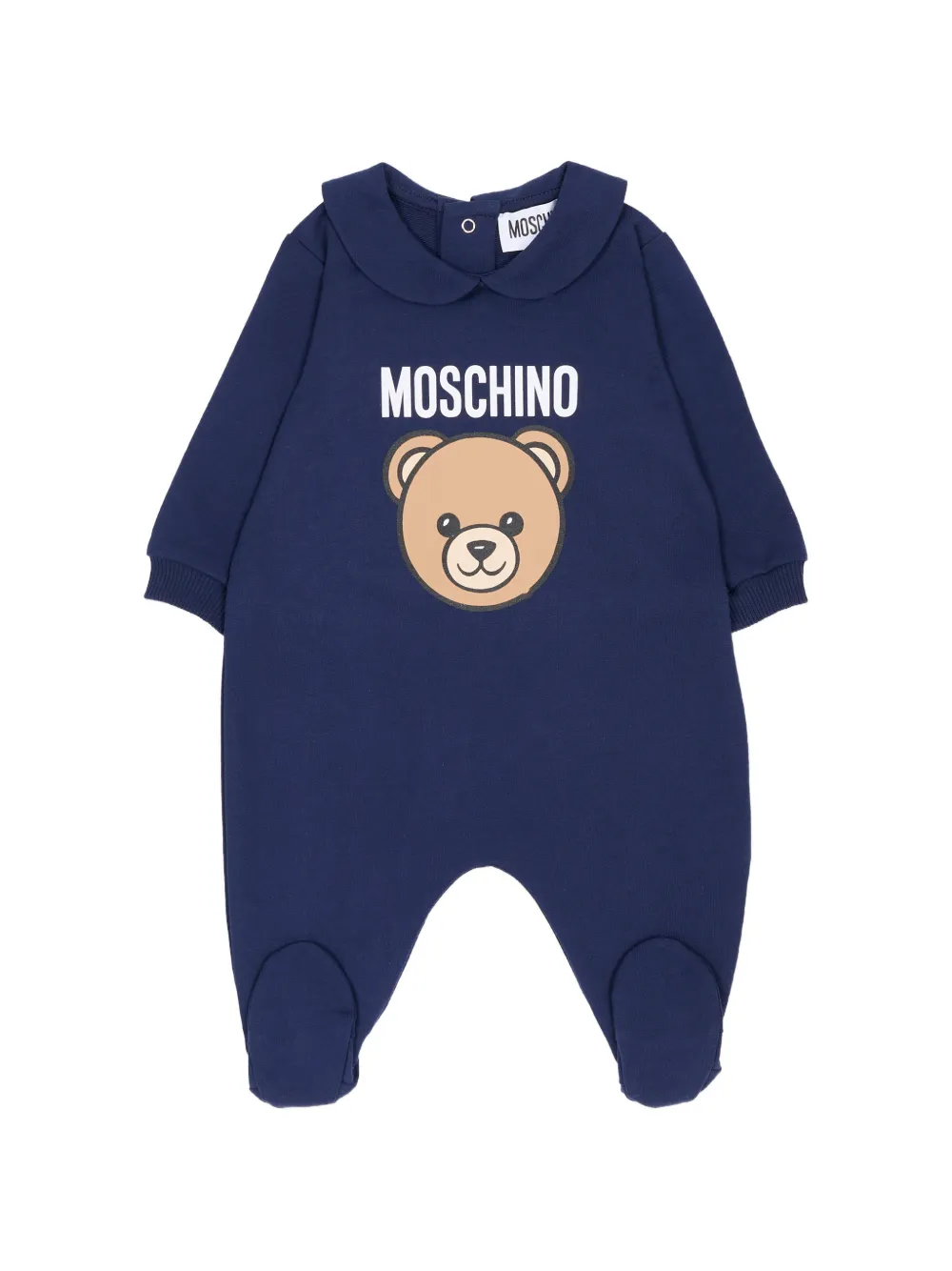 Moschino Kids teddy bear pajama - Blu