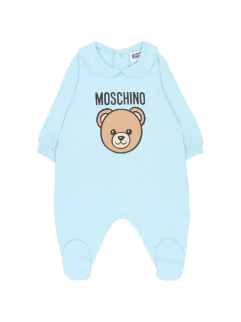 Moschino Kids pijama con motivo de oso