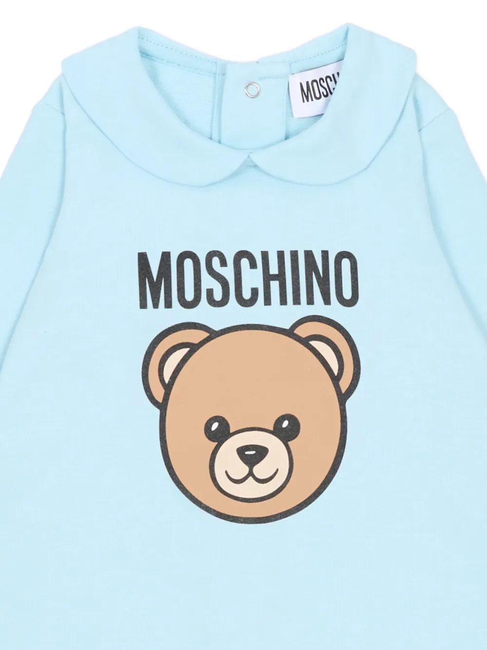  Moschino Kids Bear Motif Pajama - Blue 