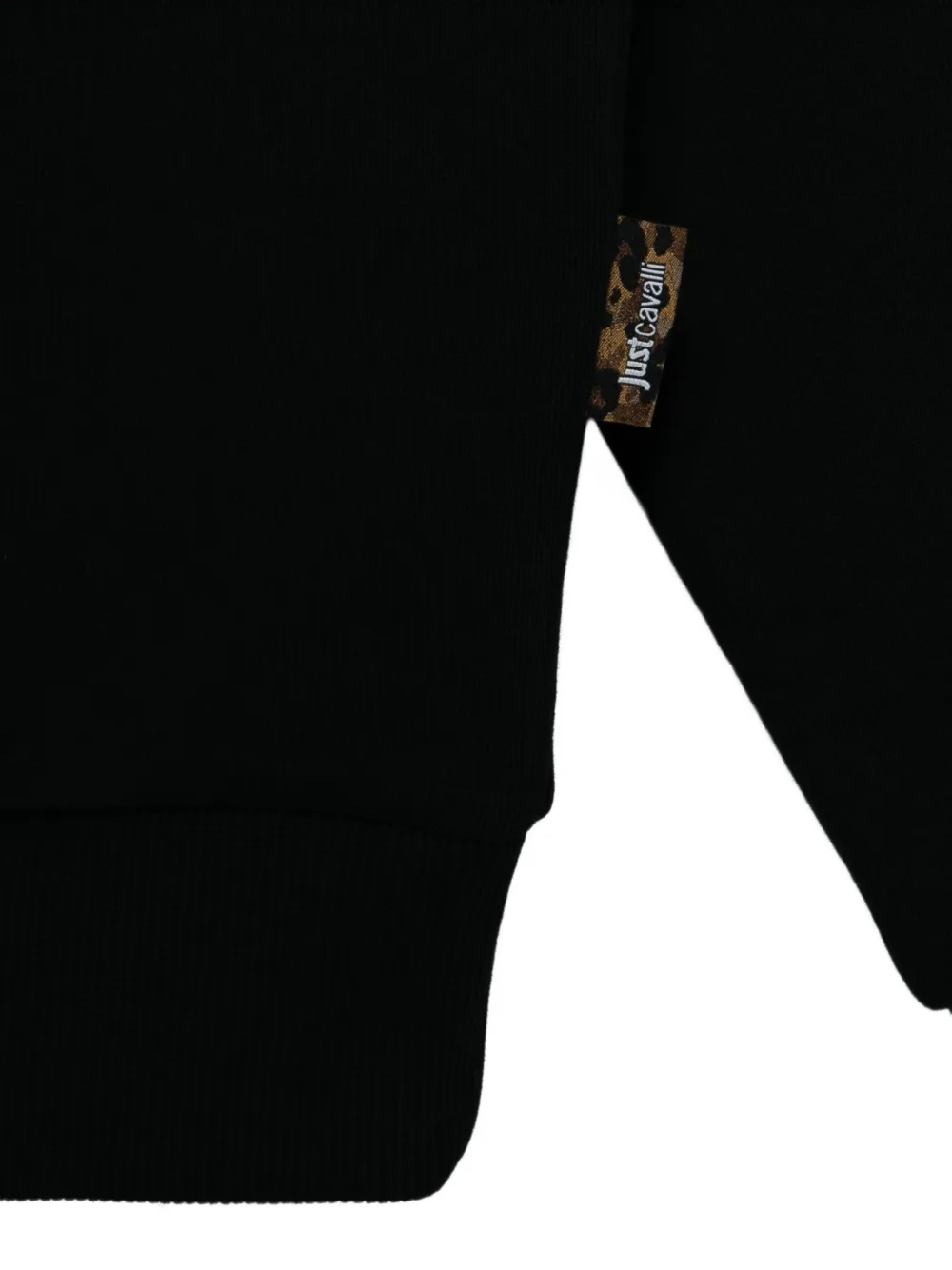 Just Cavalli Trui met ronde hals Zwart