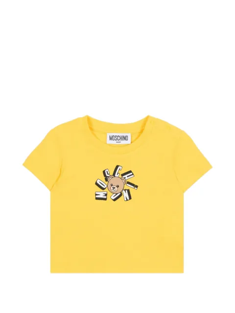 Moschino Kids teddy short sleeve T-shirt