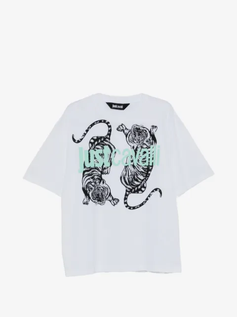 Just Cavalli tiger graphic T-shirt