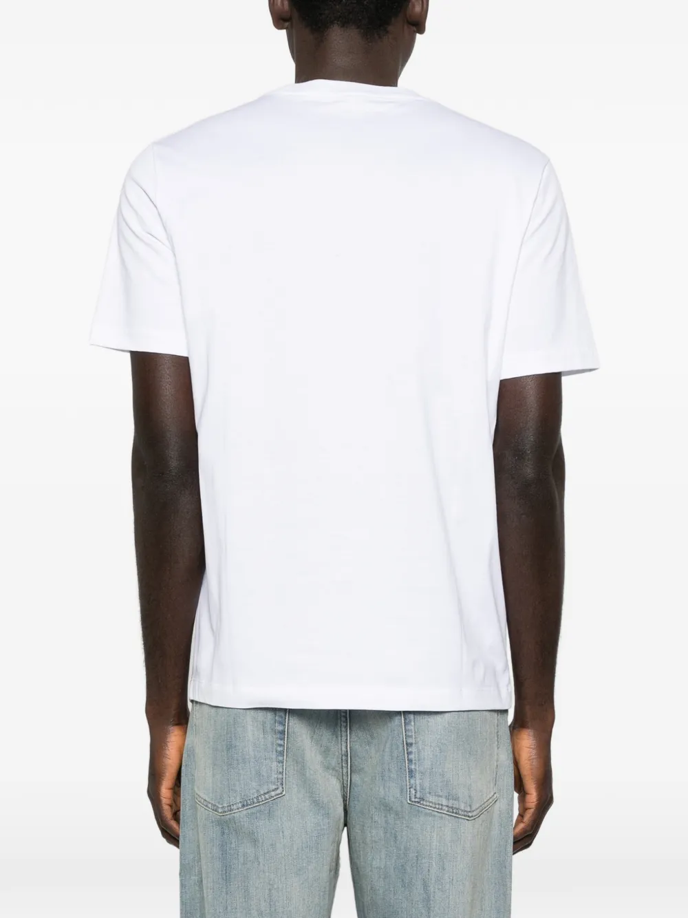 Lanvin T-shirt met logo Wit