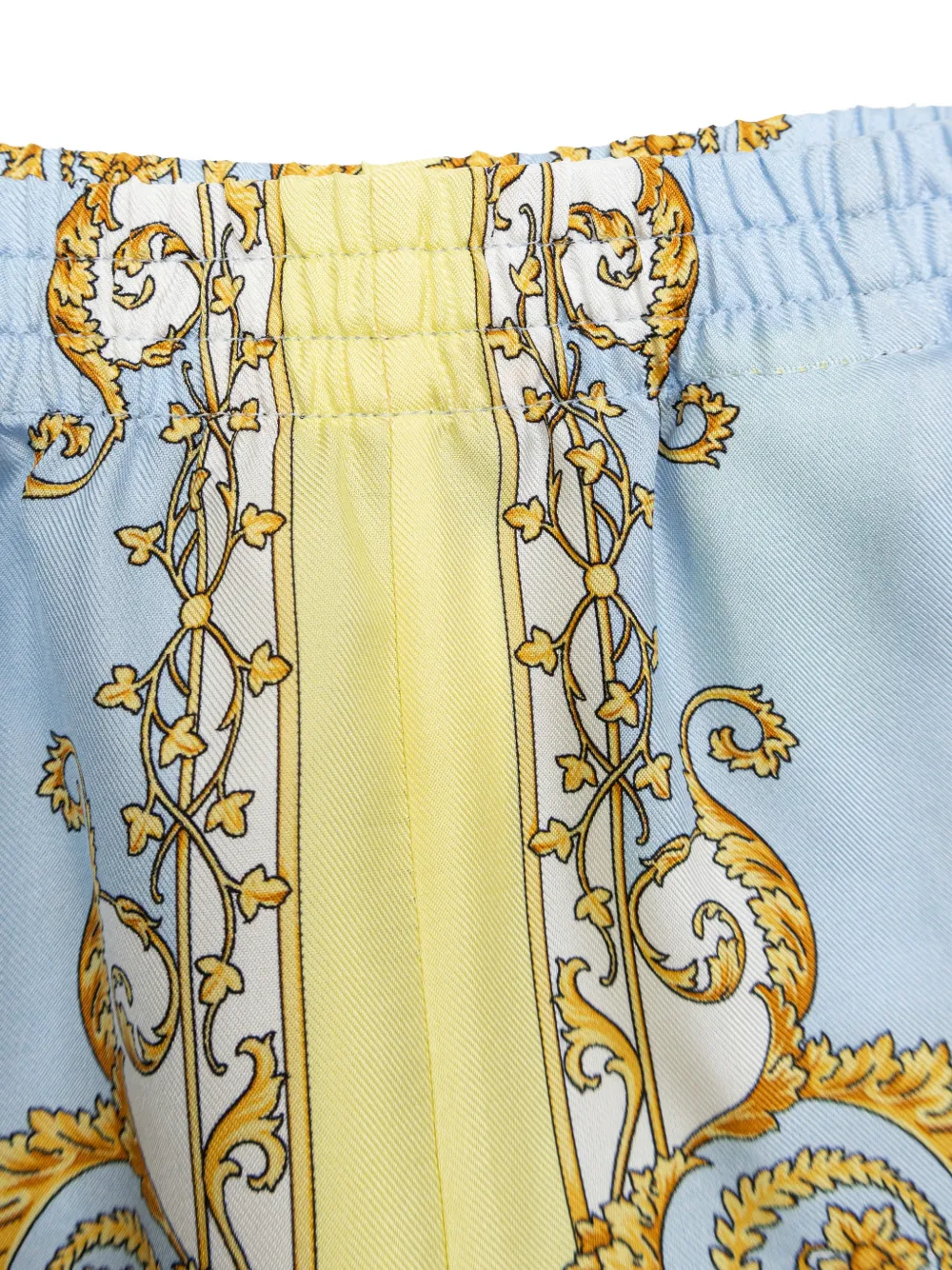 Versace Kids Shorts met print Blauw
