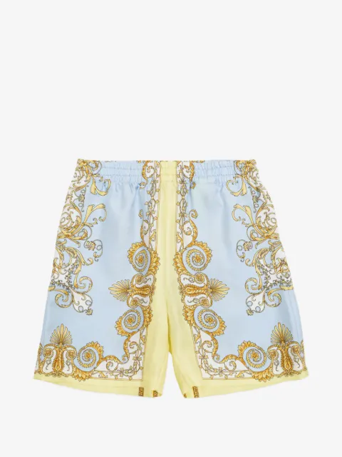 Versace Kids printed shorts