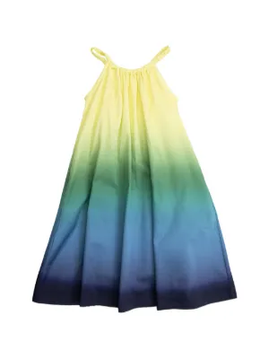 CASABLANCA KIDS ombr-effect Dress | Green | FARFETCH