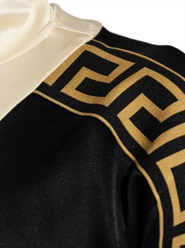 Versace Zip Sweatshirt | Black | FARFETCH