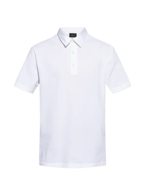 Brioni white polo shirt