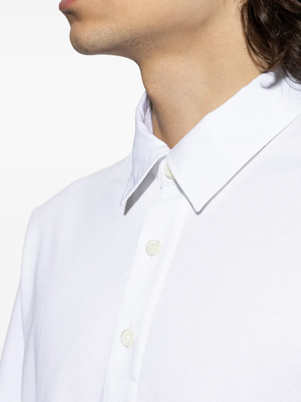 Brioni Poloshirt Wit