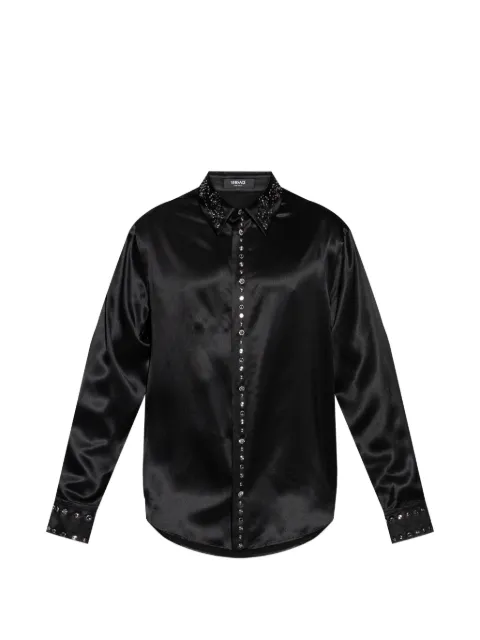 Versace embellished shirt