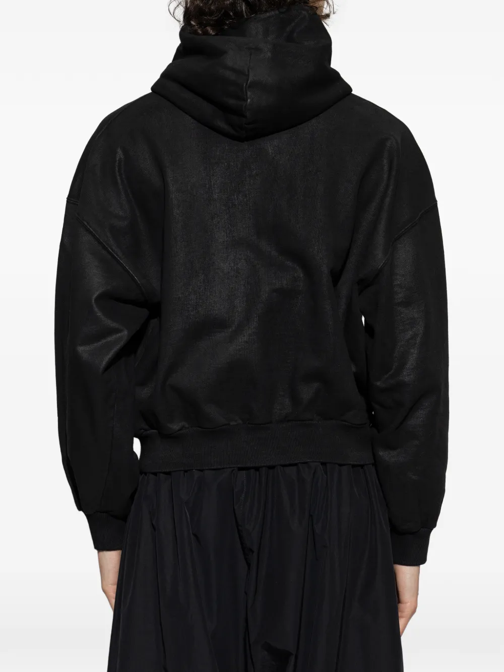 Balenciaga Hoodie met rits Zwart