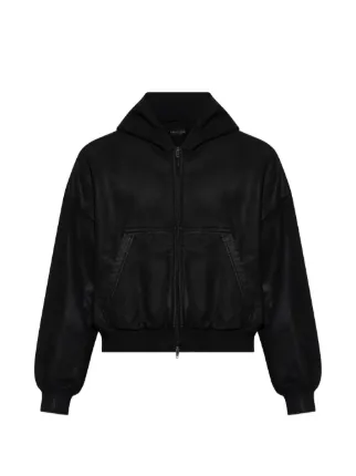 Balenciaga ジップアップ パーカー | ブラック | FARFETCH JP