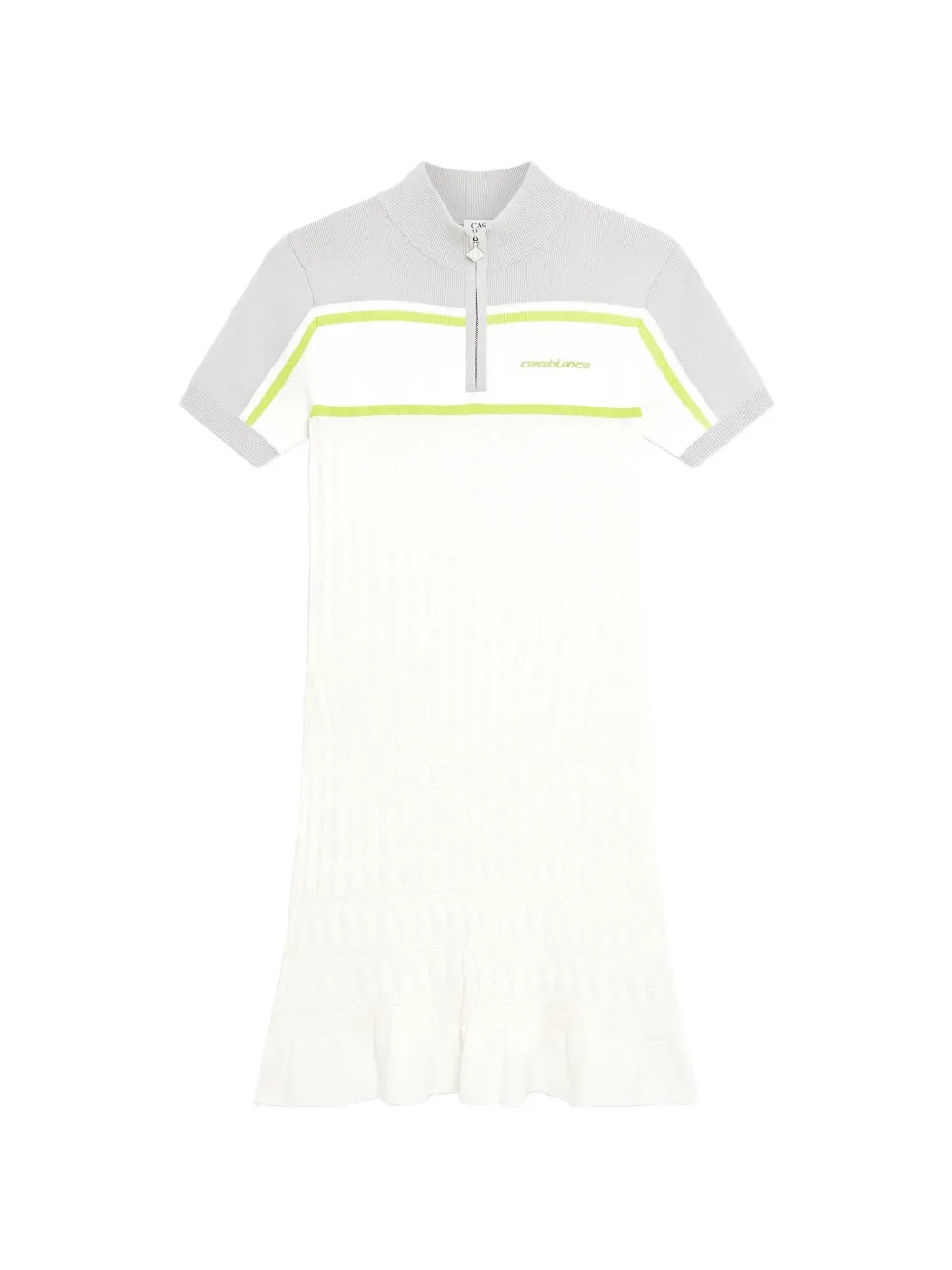 Casablanca Mini-jurk met rits Wit
