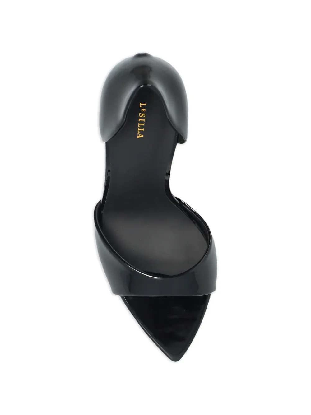Le Silla Pumps met puntige open neus Zwart