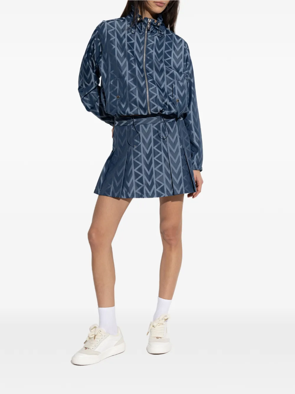  Michael Michael Kors Pleated Mini Skirt - Blue 