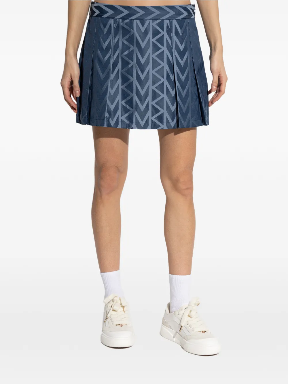  Michael Michael Kors Pleated Mini Skirt - Blue 